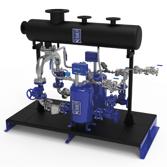 Seviye Kontrollü Çift Pompalı Kondens Pompası